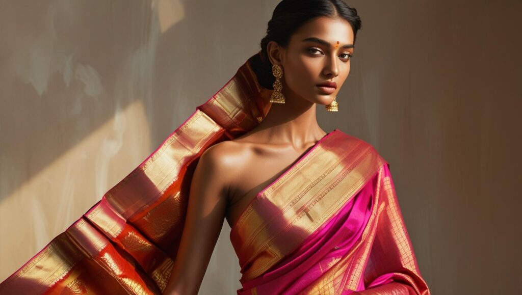 Home model selling banarasi saree 20250826 145521 0000